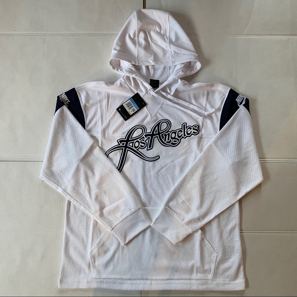 Nike Los Angeles Hoodie Men White/Blue BQ1655-100
